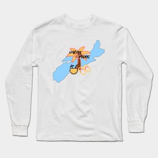 NOVA SCOTIA Canada Vacation Mode Long Sleeve T-Shirt